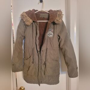 Hooded Jacket - Brown